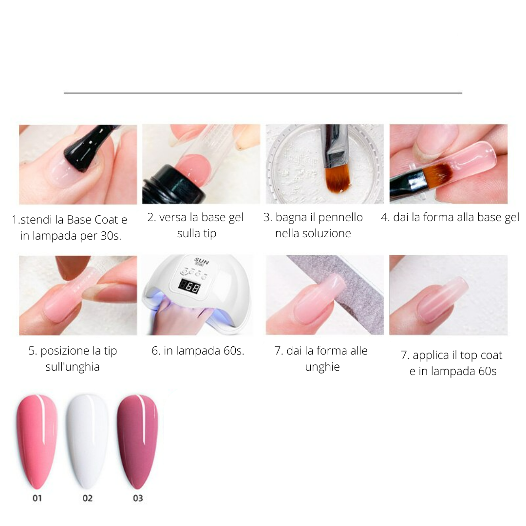 Polygel-Kit Manicure